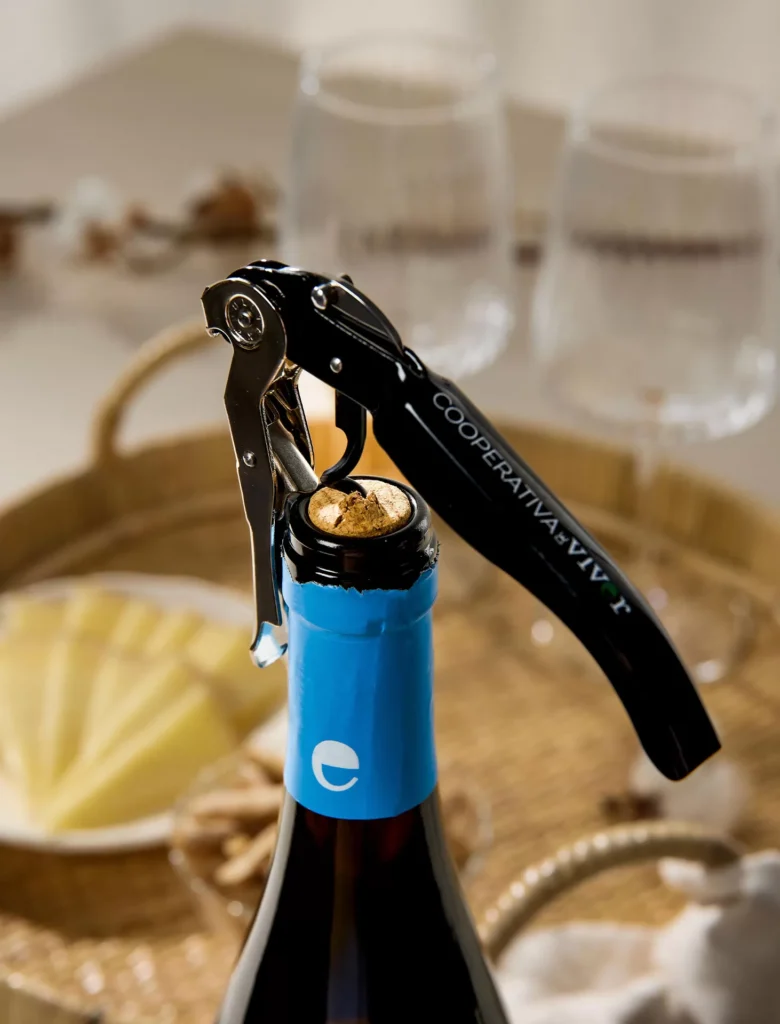 necesitas un sacacorchos para beber vino